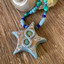 Star light star bright turquoise necklace
