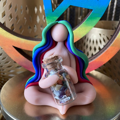 The bottled treasure Goddess: I am a Rainbow of possibility
