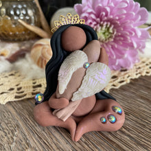 Mama Goddess w/Angel baby: I honor my grief and allow myself to heal at my own pace~