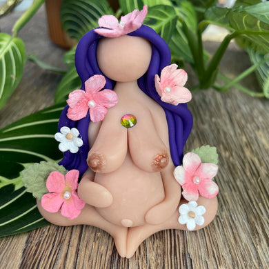 The Goddess of Fertility: I am so grateful for the miracle of life within me.