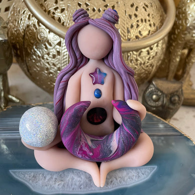 The Celestial Dreamer Goddess:  I am stepping into the path of self-discovery.