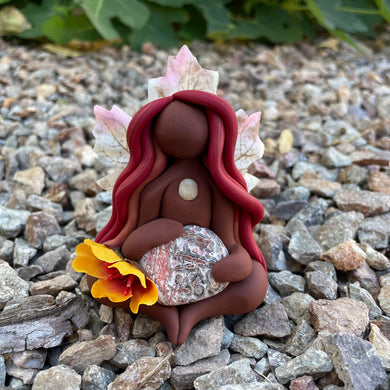 CLEARANCE The Mini Autumn Faerie: My life is changing, and I acknowledge a new season is upon me~