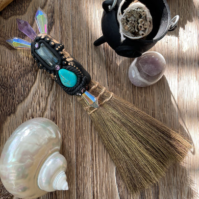 The Goddess’s Affirmation Broom: In times of darkness, I turn to my inner light.