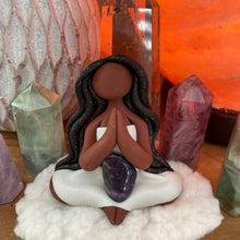 The mini Goddess of Emotional Balance: I allow each breath to fill me with peace, balance, and healing energy.