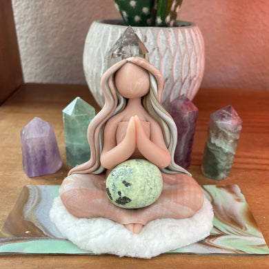 The Yoga Goddess: I am present and connected