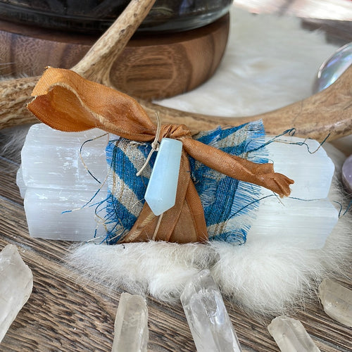 The Goddess’s Crystal: White Selenite (Elevate your Spirit)