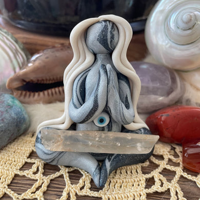 The Praying Protection Goddess:  I release all fear and embrace peace.