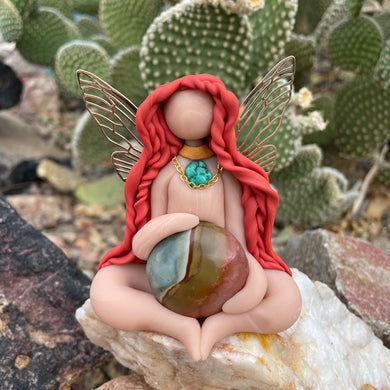 The Faerie of Inner Balance (Polychrome Jasper)