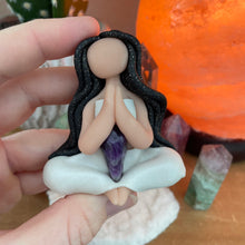 The mini Goddess of Emotional Balance: I allow each breath to fill me with peace, balance, and healing energy.