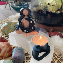 Selene~ The Moon Goddess + Crescent Kitty