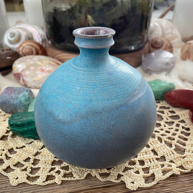 Sacred Moon Seconds: Twilight Dreams Mini Ceramic Vase