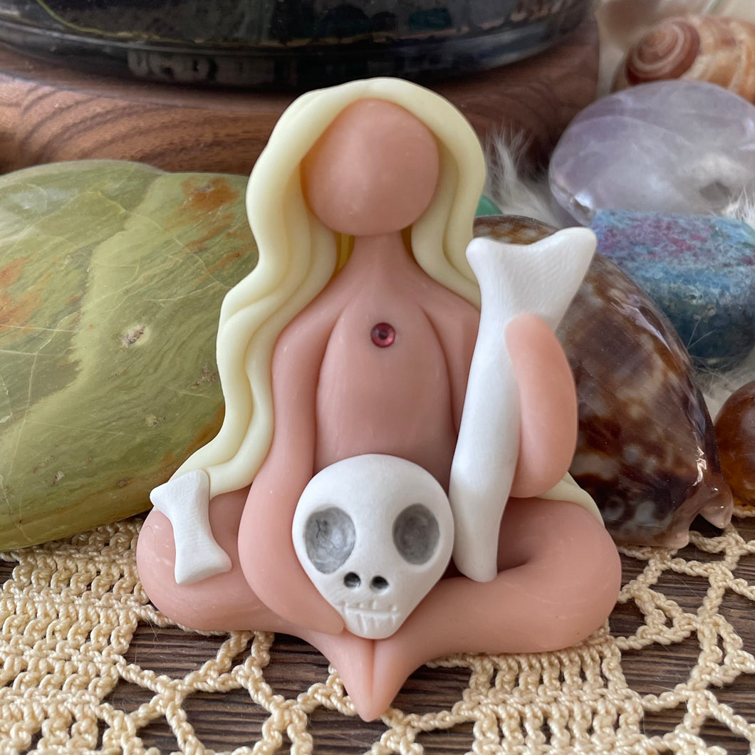 The Goddess of death: I feel at peace with my spirit~