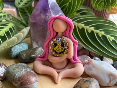 The Goddess of pure happiness: My happiness comes from within