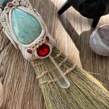 SALE The Goddess’s Affirmation Broom: I am open to learning and growing in wisdom.