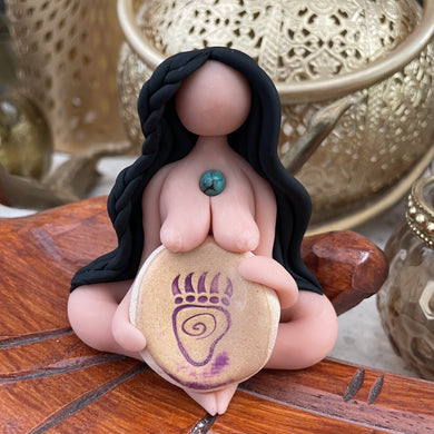 The Bear Spirit Goddess: I walk with courage, knowing the protective spirit of the bear watches over me~