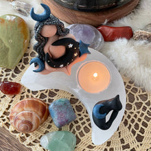 Selene~ The Moon Goddess + Crescent Kitty