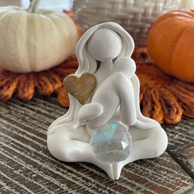 The Divine Nurturer: Mama Goddess w/baby