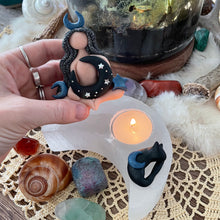 Selene~ The Moon Goddess + Crescent Kitty