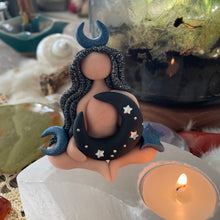 Selene~ The Moon Goddess + Crescent Kitty