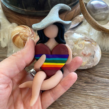 CLEARANCE The Rainbow Love Witch