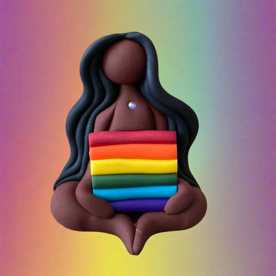 CLEARANCE The Mini Rainbow Goddess: I am a true work of Art