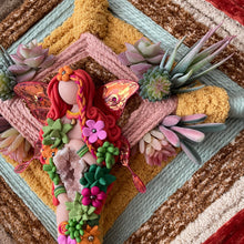 The Power to change my world lies within me, Faerie Goddess (Weaving)