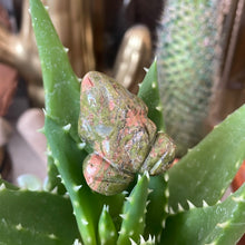 Goddess’s Familiar: Unakite Frog