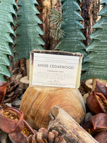 Vegan *Artisan Goddess* Soap: Anise Cedar wood