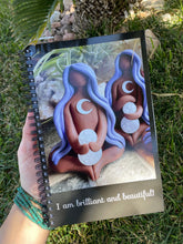 I am Brilliant and Beautiful spiral Goddess notebook