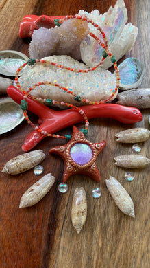SALE! Funky Starfish Necklace
