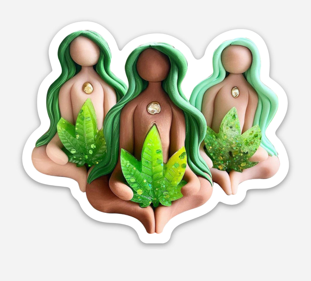 The Goddesses of Herbal Healing (Magnet)